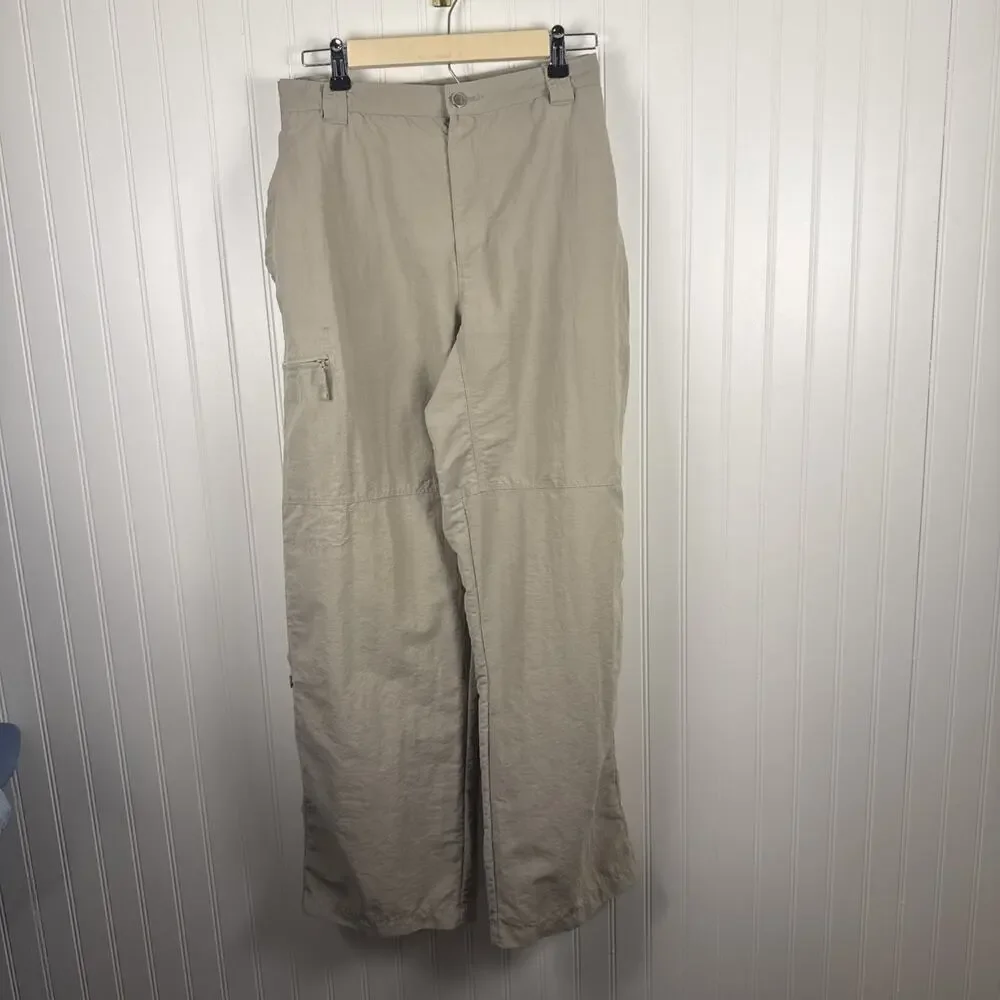 North Face Pants Mens 40 Tan Khaki Chino straight leg Hiking Outdoors Fishing